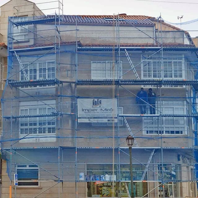 Impermeabilización de fachadas en Vigo